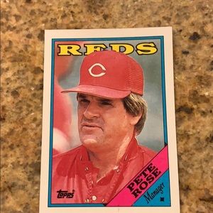 Pete Rose manger card